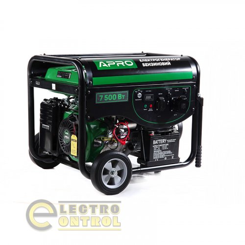 Генератор бензиновый 4-х тактный GG-70Е 7.0/7.5 кВт (электро запуск)
