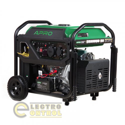 Генератор бензиновый 4-х тактный Инверторный 852119-APRO IG-75E 7.5/8.0кВт (электро запуск)