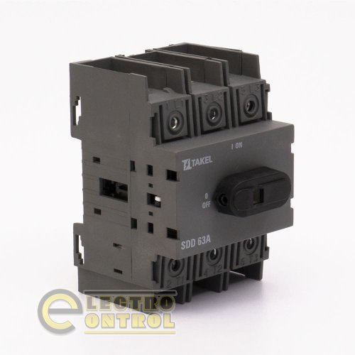 Выключатель нагрузки Takel 510203 двухпозиционный SDD 3P 63A