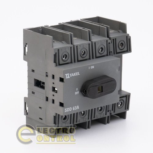 Выключатель нагрузки Takel 510223 двухпозиционный SDD 4P 63A