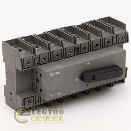 Переключатель нагрузки Takel 510326 трёхпозиционный SCD 8P 125A