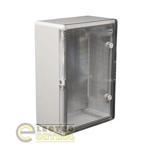 Корпус Takel 512827 пластиковый ударопрочный (щит) 350x500x220мм с прозрачной дверцей IP65 Корпус Takel 512827 пластиковый ударопрочный (щит) 350x500x220мм с прозрачной дверцей IP65