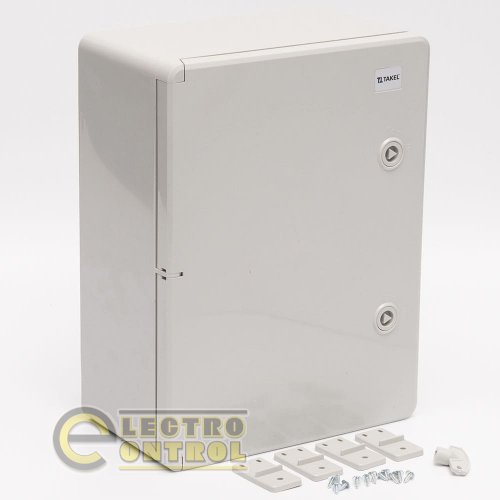Корпус Takel 512810 пластиковый ударопрочный (щит) 400x500x180мм IP65 Корпус Takel 512810 пластиковый ударопрочный (щит) 400x500x180мм IP65