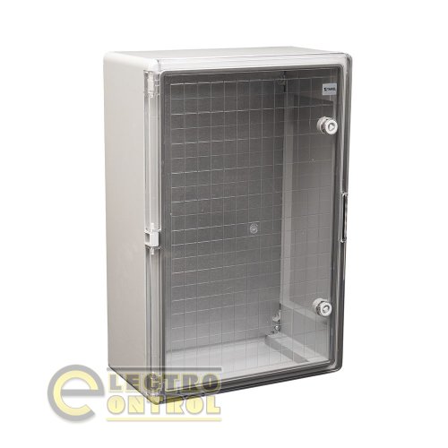 Корпус Takel 512830/2 пластиковий ударостійкий (щит) 400x600x200мм з прозорими дверцятами IP65 Корпус Takel 512830/2 пластиковий ударостійкий (щит) 400x600x200мм з прозорими дверцятами IP65