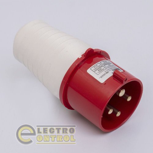 Вилка Takel 503224 переносная 024 32А 380В 3Р+Е IP44