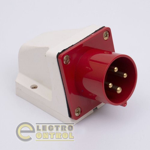 Вилка Takel 503211 стационарная 514 16А 380В 3Р+Е IP44 Вилка Takel 503211 стационарная 514 16А 380В 3Р+Е IP44