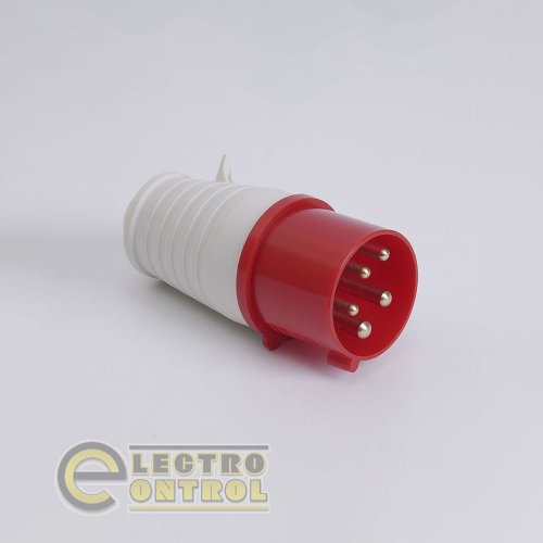 Вилка LEE 703212 переносная 7015 16А 380В 3Р+N+Е IP44