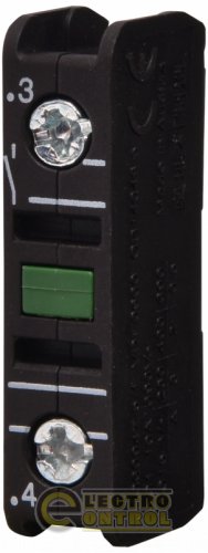 Блок-контакт ETI 2462100 CEB-BCFE 10 1NO фронтальний 3A 230V