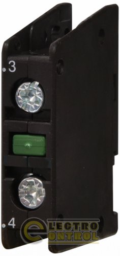 Блок-контакт ETI 2462102 CEB-BCF 10 1NO фронтальный 6A 230V