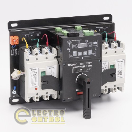 Автоматический переключатель резервного питания Takel 516916 TKL2CB BAM8-100 3Р 63А 25кА