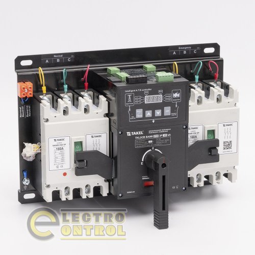 Автоматичний перемикач резервного живлення Takel 516926 TKL2CB BAM8-250 3Р 160А 35кА