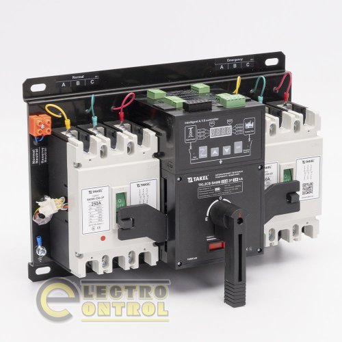 Автоматический переключатель резервного питания Takel 516930 TKL2CB BAM8-250 3Р 250А 35кА