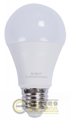 Лампа світлодіодна Enext l0650625 e.LED.lamp.A60.E27.10.6500 10Вт 6500К