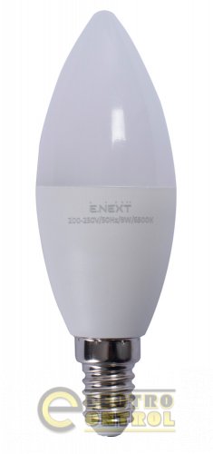 Лампа світлодіодна Enext l0650630 e.LED.lamp.B35.E14.8.6500