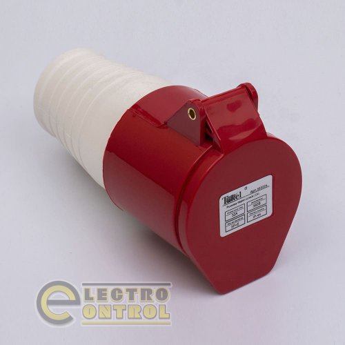 Розетка Takel 503226 переносная 224 32А 380В 3Р+Е IP44