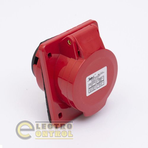 Розетка Takel 503216 стаціонарна внутрішня 415 16А 380В 3Р+N+Е IP44 Розетка Takel 503216 стаціонарна внутрішня 415 16А 380В 3Р+N+Е IP44