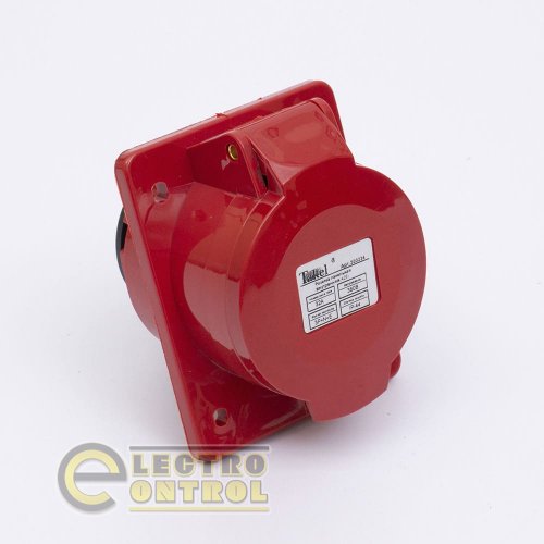 Розетка Takel 503234 стаціонарна внутрішня 425 32А 380В 3Р+N+Е IP44