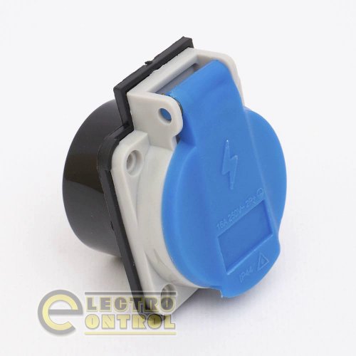 Розетка Takel 503274 панельна SPB 16А 220В 2Р+PЕ