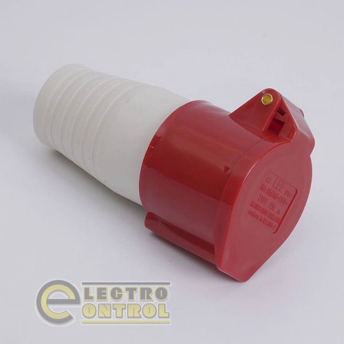 Розетка LEE 703208 переносна 7214 16А 380В 3Р+Е IP44