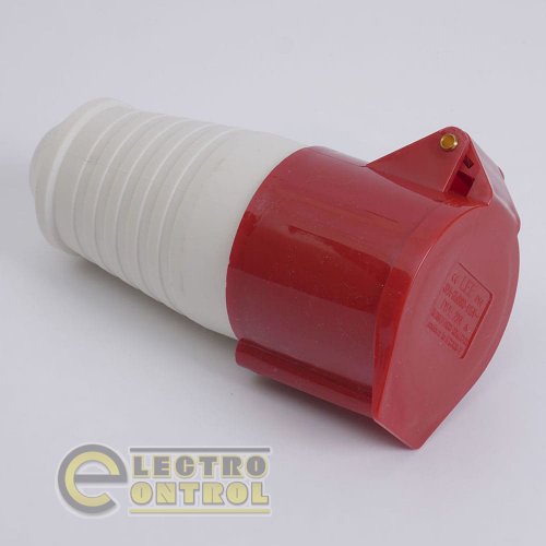 Розетка LEE 703226 переносна 7224 32А 380В 3Р+Е IP44