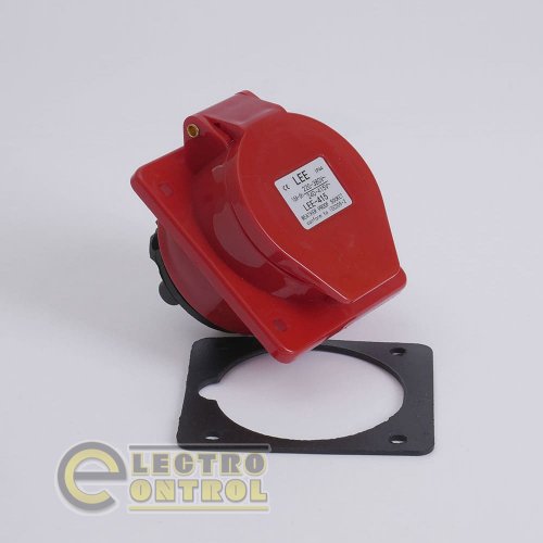Розетка LEE 703216 стаціонарна внутрішня 7415 16А 380В 3Р+N+Е IP44