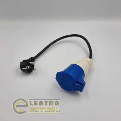 Розетка Takel 703274 переносна з вилкою 1213 16А 220В 2Р+Е IP44 Розетка Takel 703274 переносна з вилкою 1213 16А 220В 2Р+Е IP44