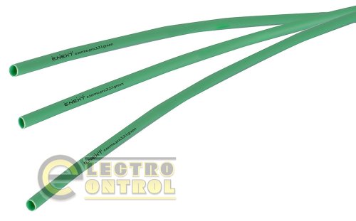 Термоусадочная трубка Enext p092003 с клеевым слоем e.termo.pro.3,2.1.green 3,2/1 1м зеленая