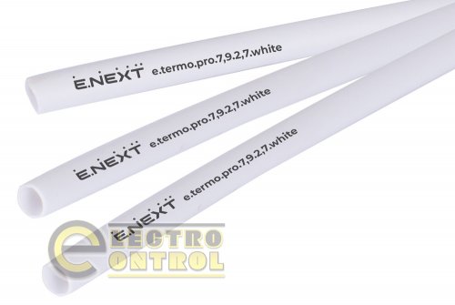 Термоусадочная трубка Enext p092019 с клеевым слоем e.termo.pro.7,9.2,7.white 7,9/2,7 1м белая