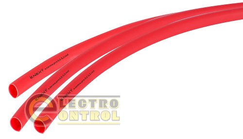 Термоусаджувальна трубка Enext p092029 з клейовим шаром e.termo.pro.9,5.3,2.red 9,5/3,2 1м червона