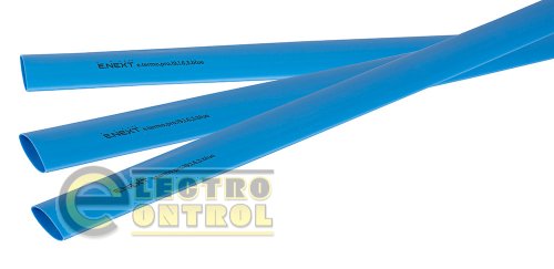 Термоусадочная трубка Enext p092046 с клеевым слоем e.termo.pro.19,1.6,3.blue 19,1/6,3 1м синяя
