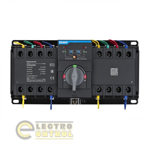 Устройство АВР CHINT 171634 NXZB-63H/4CT 20A D20 Устройство АВР CHINT 171634 NXZB-63H/4CT 20A D20