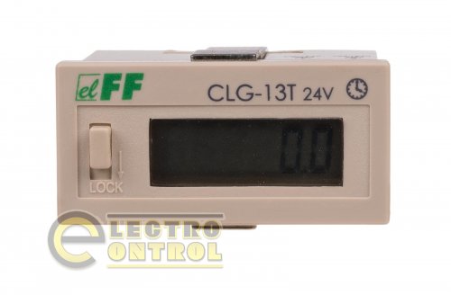 Лічильник часу роботи F&F CLG-13T-24V