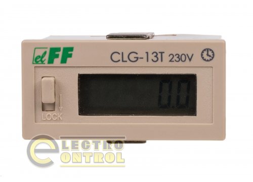 Лічильник часу роботи F&F CLG-13T щитовий