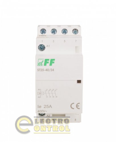 Контактор модульный ST25-40 4NO 25А