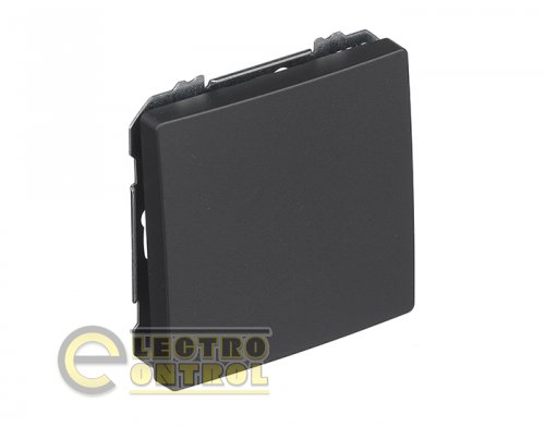 Выключатель SIEMENS 72506AC00 1-клавишный лестничный DELTA Style 16АХ 250V черный коссо