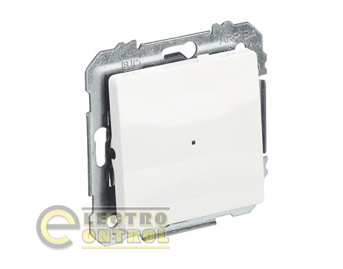 Выключатель SIEMENS 62505WH01 1-клавишный LINE 16АХ 250V с LED подсветкой белый полярный