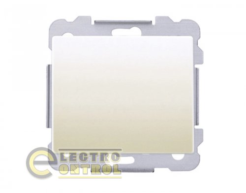 Выключатель SIEMENS 18507 A 1-клавишный перекрестный DELTA Iris 16АХ 250V слоновая кость