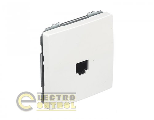 Розетка SIEMENS 22595WH01 РС DELTA Style RJ45 5e білий полярний