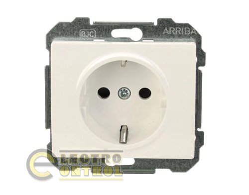 Розетка SIEMENS 18524 W одинарная 2P+Z ШУКО DELTA Iris 16А 250V белоснежная Розетка SIEMENS 18524 W одинарная 2P+Z ШУКО DELTA Iris 16А 250V белоснежная