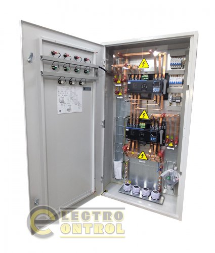 Щит автоматического ввода резерва АВР-400-3.0-250А медь