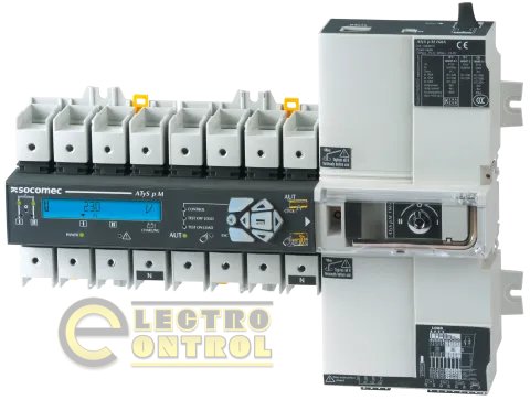 Перемикач навантаження Socomec 93644016 ATyS p M 4P 160А 230/400Vac