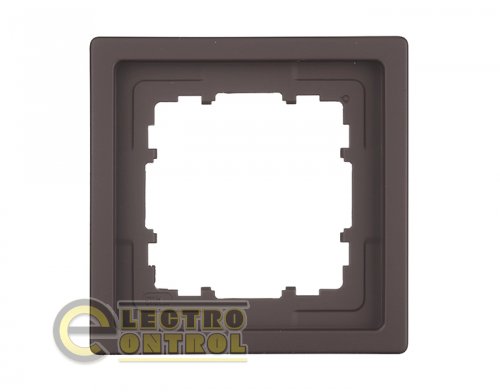 Рамка SIEMENS 5TG13210CH одноместная DELTA Style шоколад