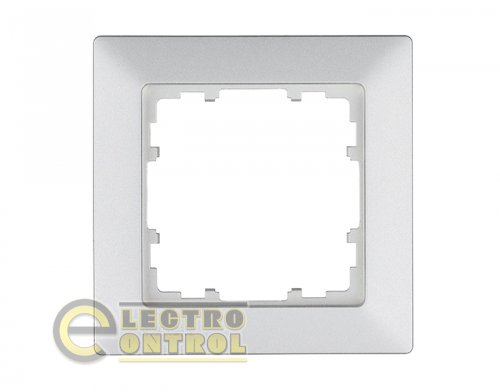 Рамка SIEMENS 5TG25513 одноместная универсальная LINE алюминий