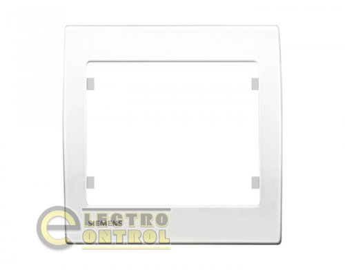 Рамка SIEMENS S18001 одномісна IRIS білосніжна