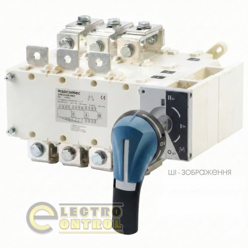 Перемикач навантаження Socomec 41AC7025 SIRCOVER Bypass 3x250А (I-0-II)
