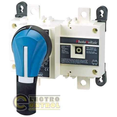 Выключатель нагрузки (DC) Socomec 26PV2025 SIRCO PV 1000VDC 2х250A (I-0)