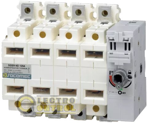 Выключатель нагрузки Socomec 29213025 SIDER ND 3x250A (I-0)