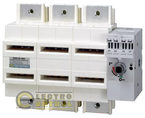 Выключатель нагрузки Socomec 29213041 SIDER ND 3x400A (I-0)