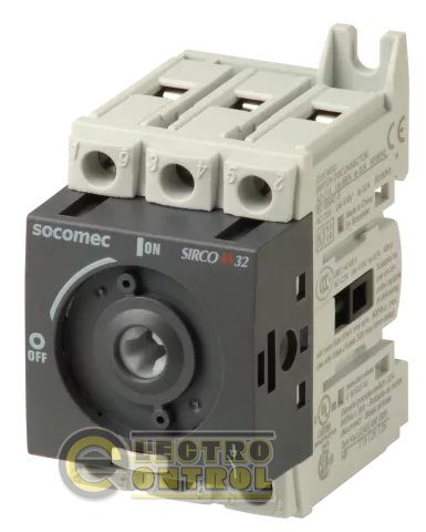 Выключатель нагрузки Socomec  22003003 Sirco M 3x32A модульный