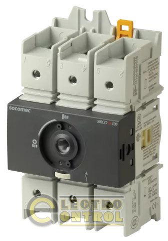 Выключатель нагрузки Socomec 22003010 Sirco M3 3x100A модульный